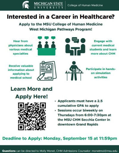 MSU CHM West Michigan Pathways Program